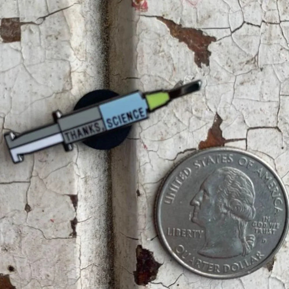 New “Thanks Science” enamel pin - Picture 2 of 3